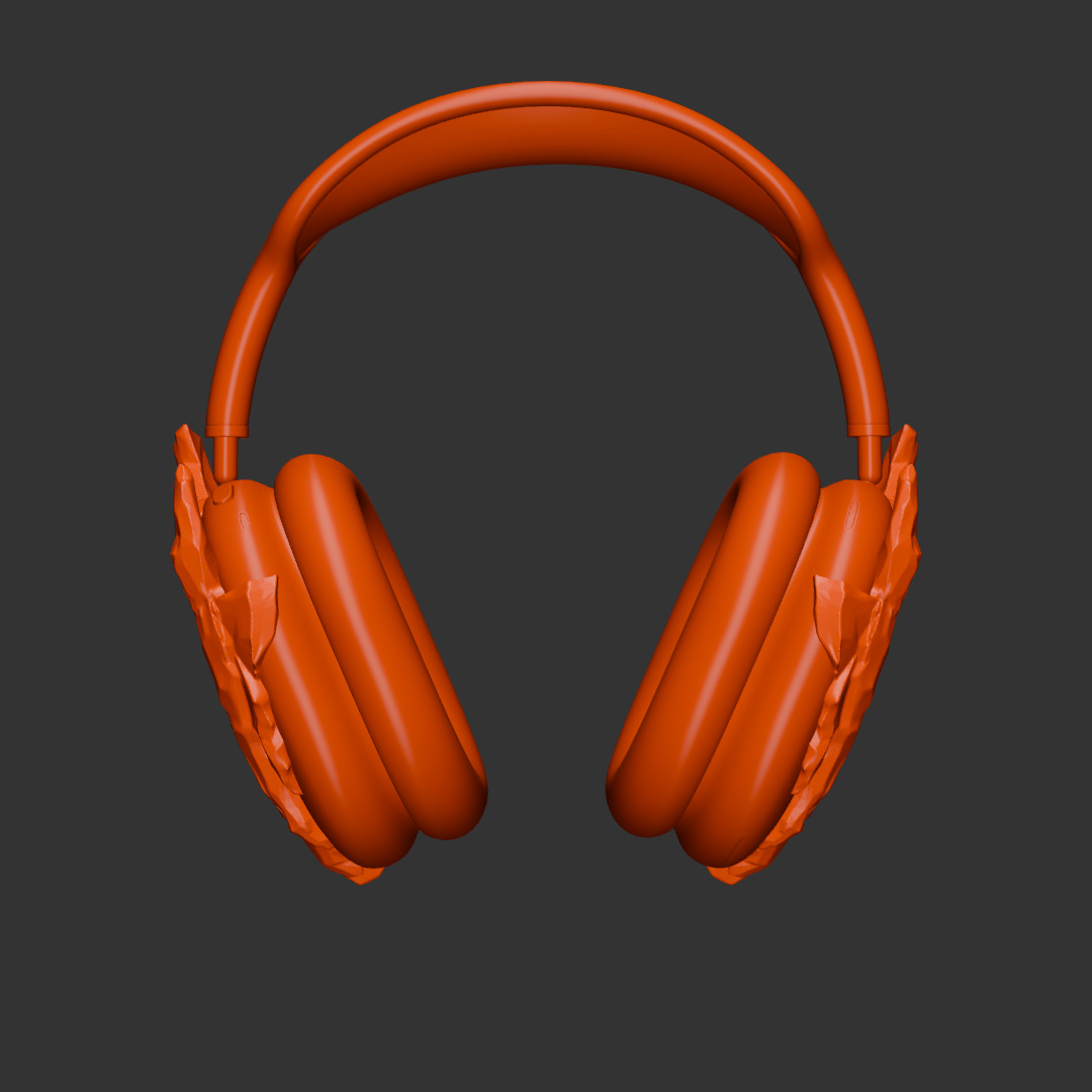 ice AirPods Max Attachment 3D print model_5