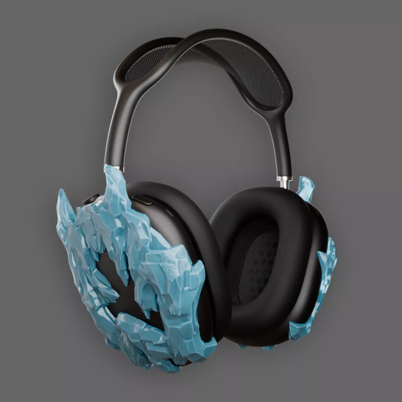 ice AirPods Max Attachment 3D print model_0