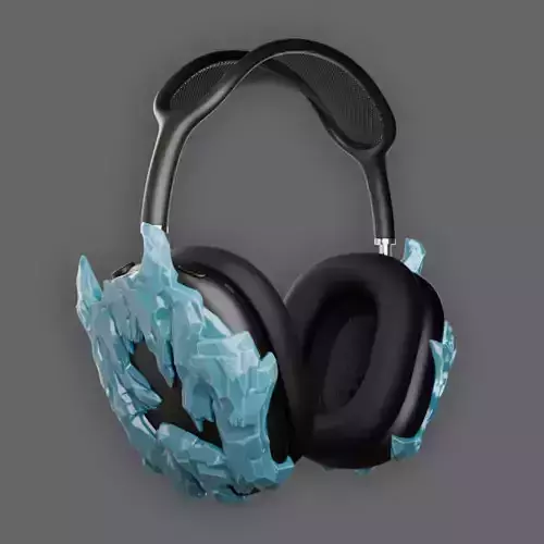 ice AirPods Max Attachment 3D print model ice AirPods Max Attachment 3D print model