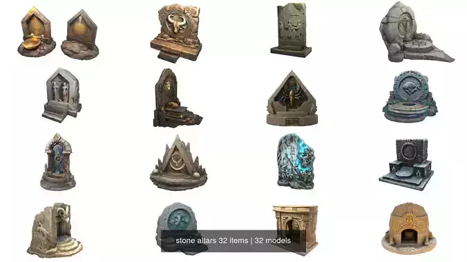 stone altars 32 items