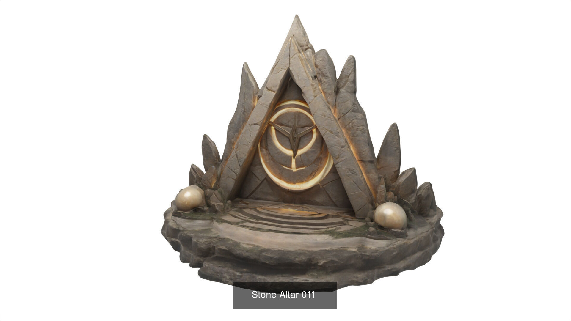stone altars 32 items 3D Model Collection_42