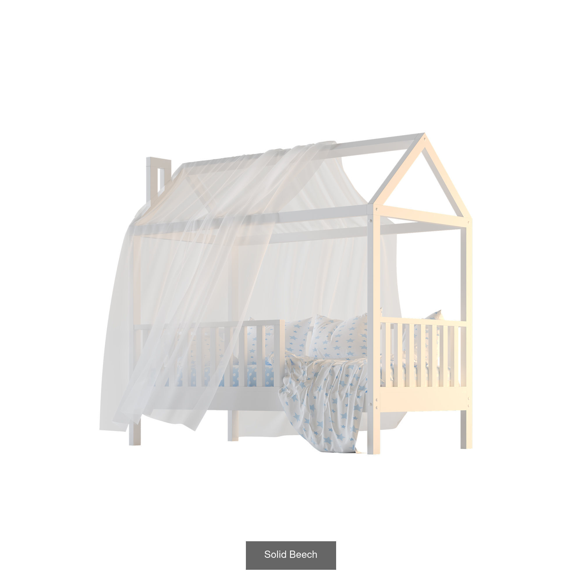 Children is Bed House 01 3D Model Collection_1