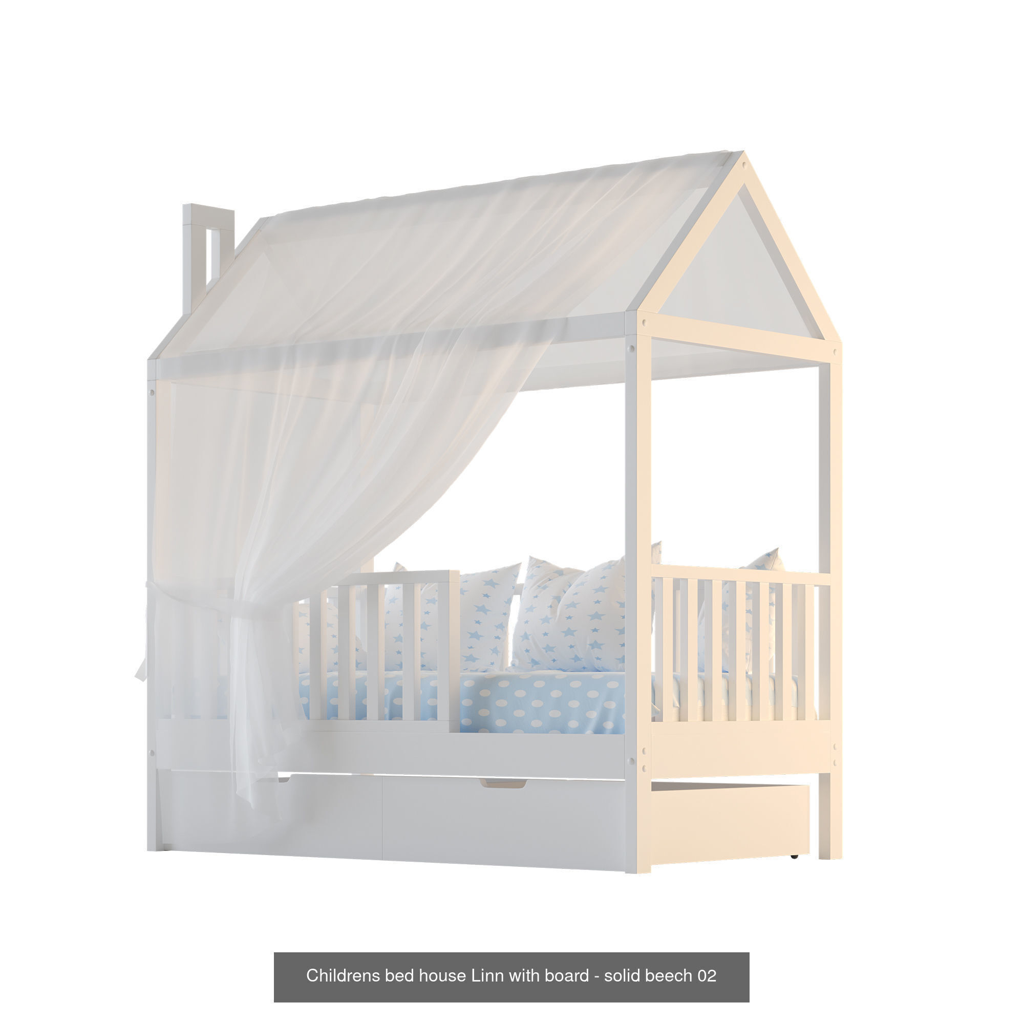 Children is Bed House 01 3D Model Collection_2