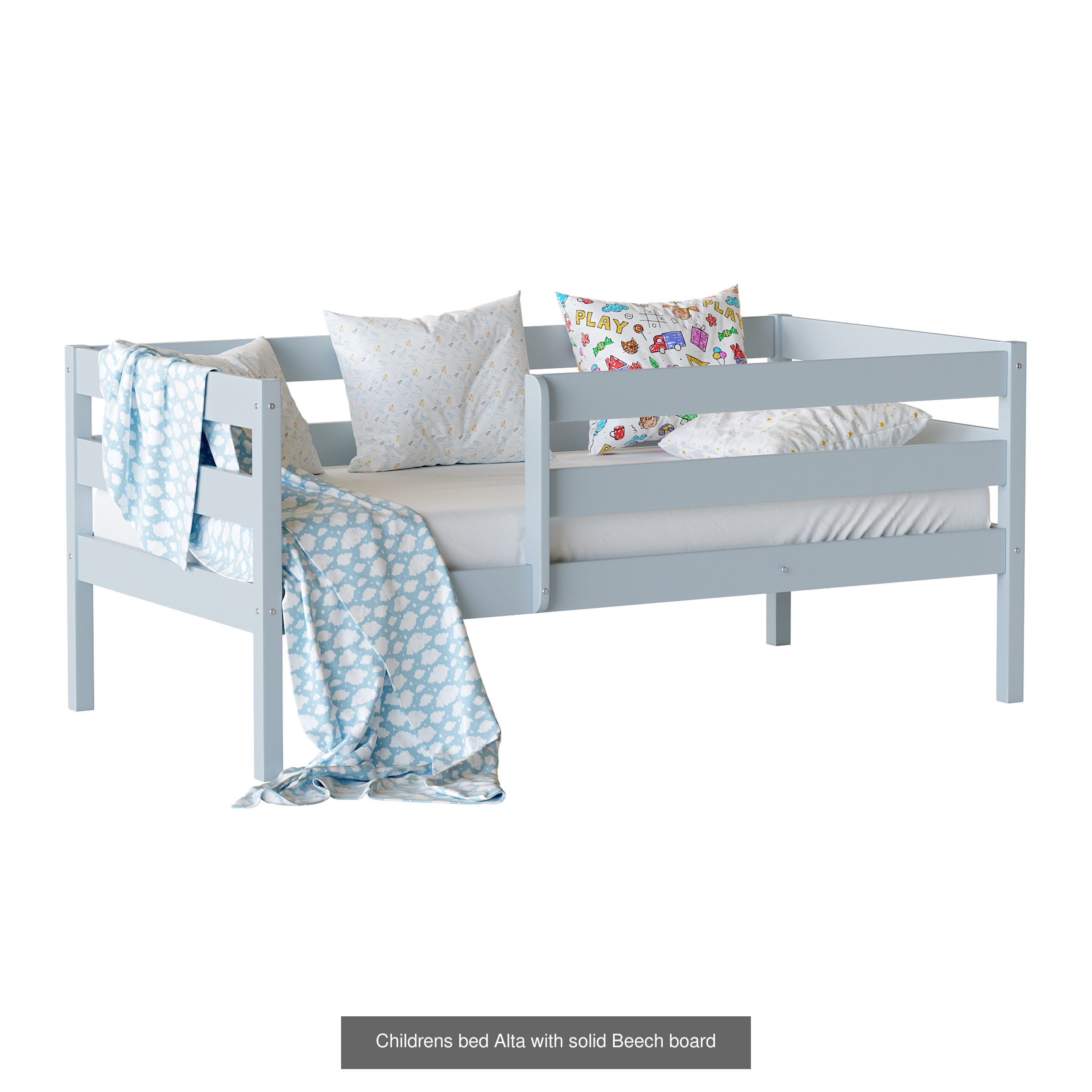 Children is Bed House 01 3D Model Collection_10