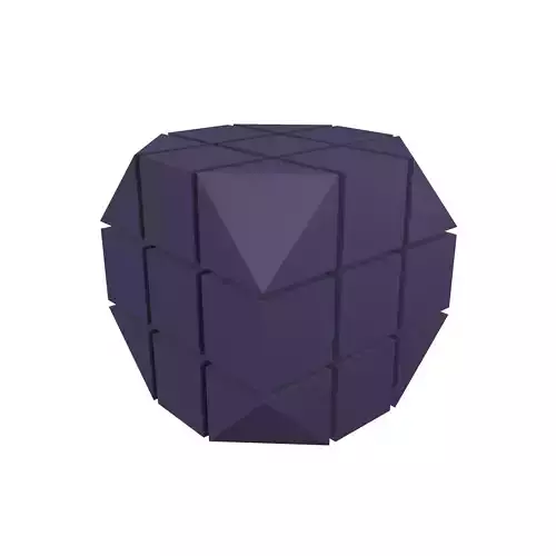 Three-Dimensional Square v2 002