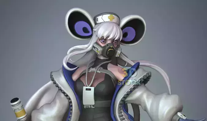 Nurse Magic Girl Figure - Anime