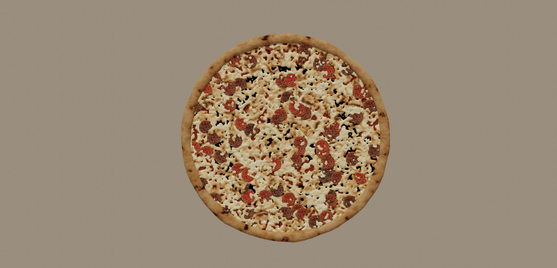Pizza - Food 3D model 3D model_2