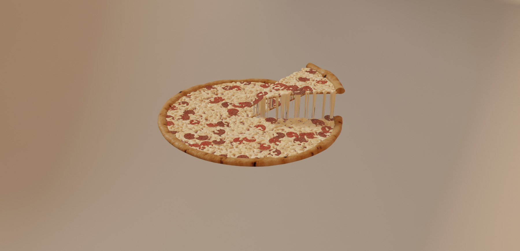Pizza - Food 3D model 3D model_5