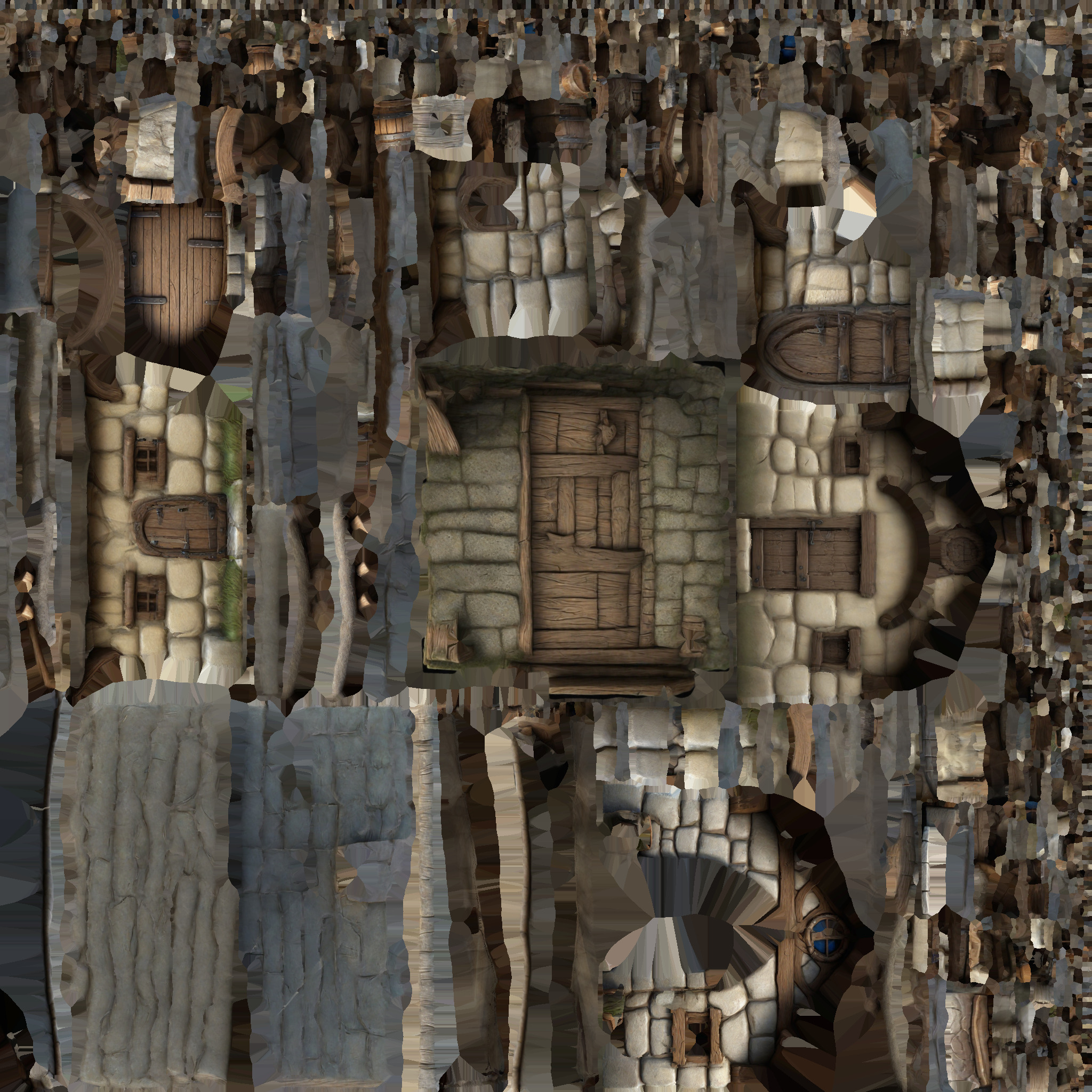 house Low-poly 3D model_5