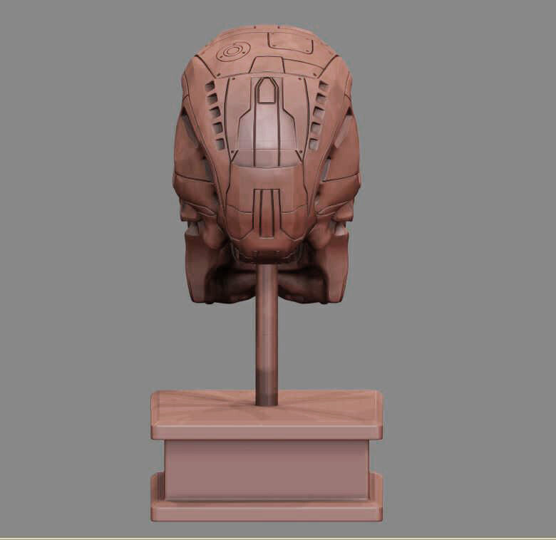 T-600 Skull Terminator Salvation Replica 3D print model_21