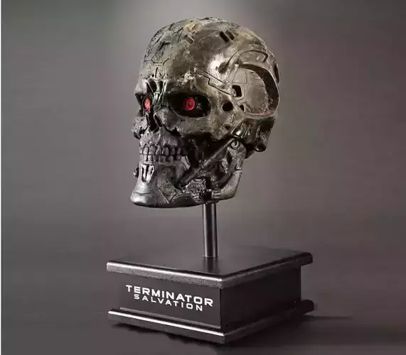 T-600 Skull Terminator Salvation Replica 3D print model