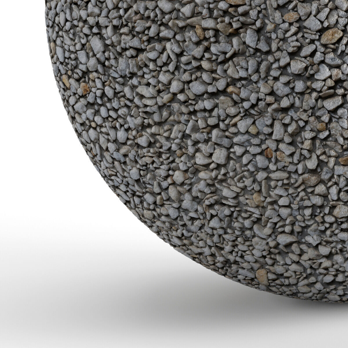 Seamless stone material on concrete Texture_5