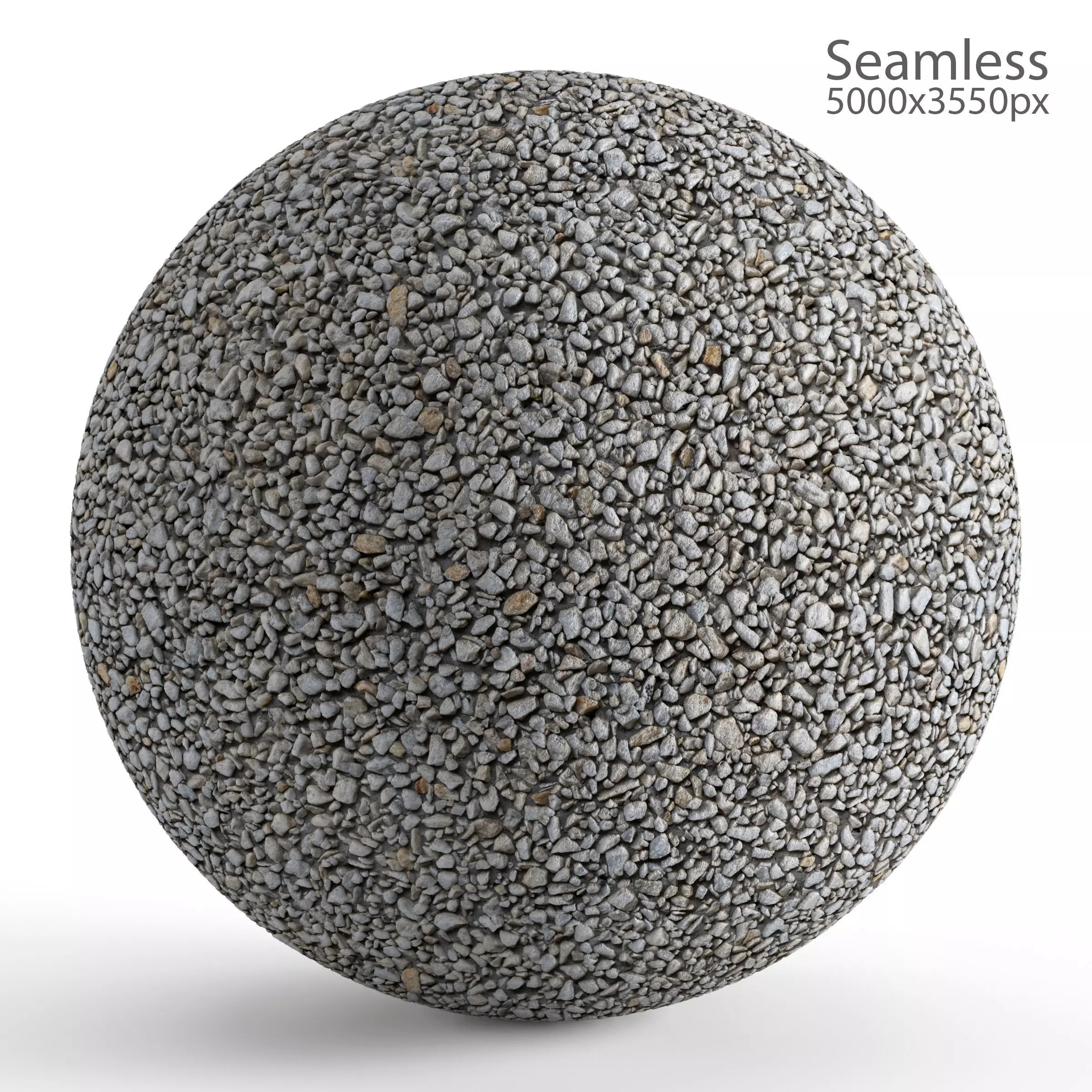 Seamless stone material on concrete Texture_0