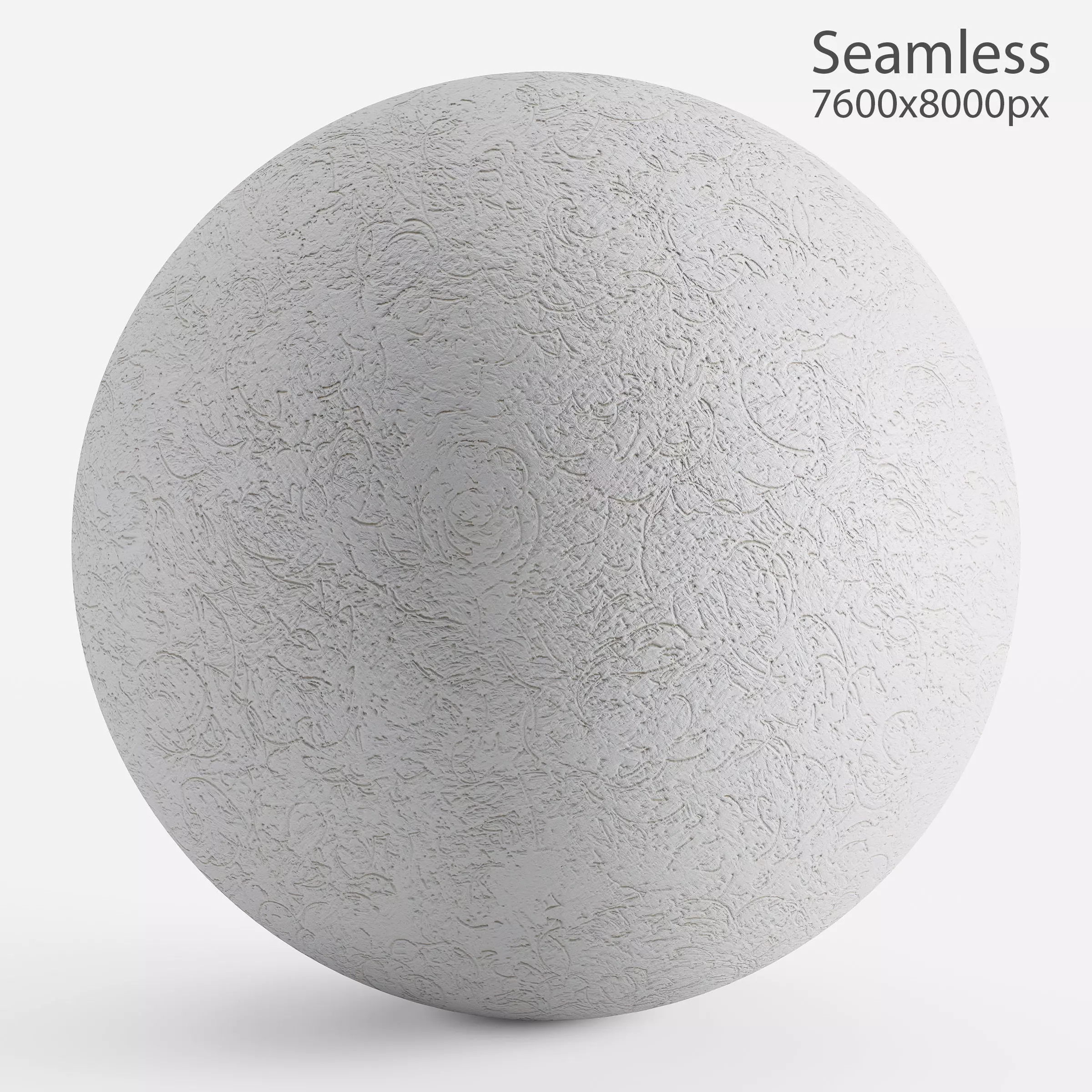 Seamless facade plaster material v4 - 8k Texture_0