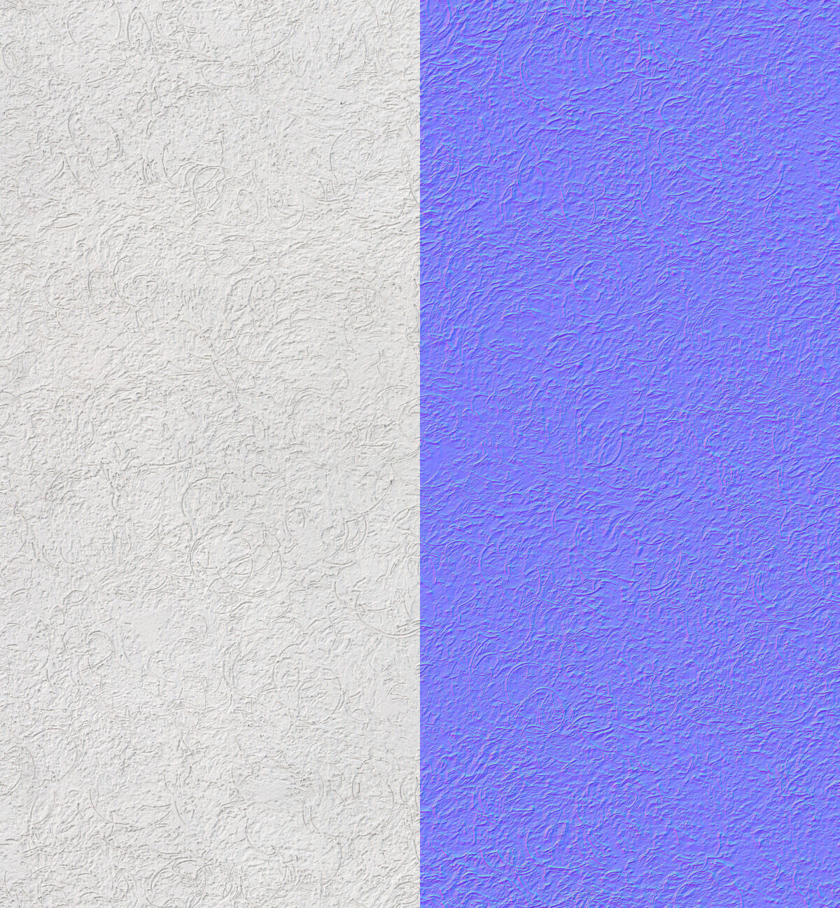 Seamless facade plaster material v5 - 8k Texture_2