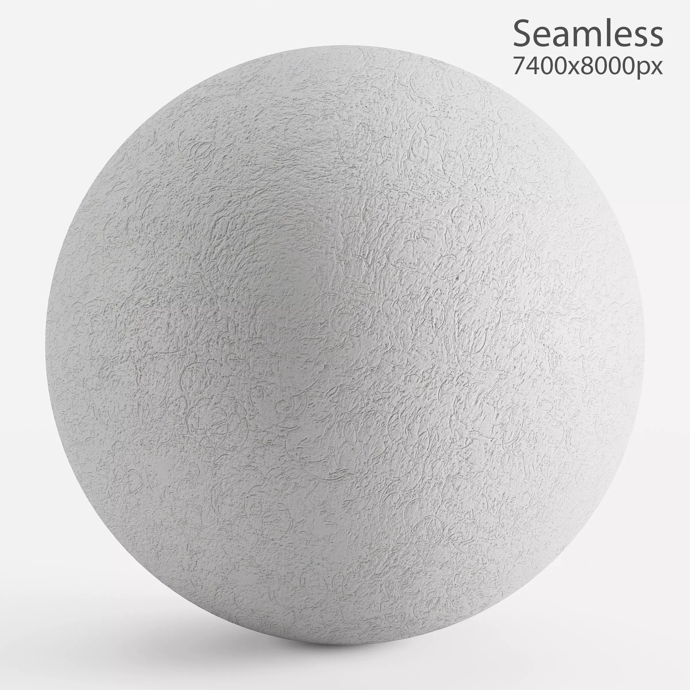 Seamless facade plaster material v5 - 8k Texture_0