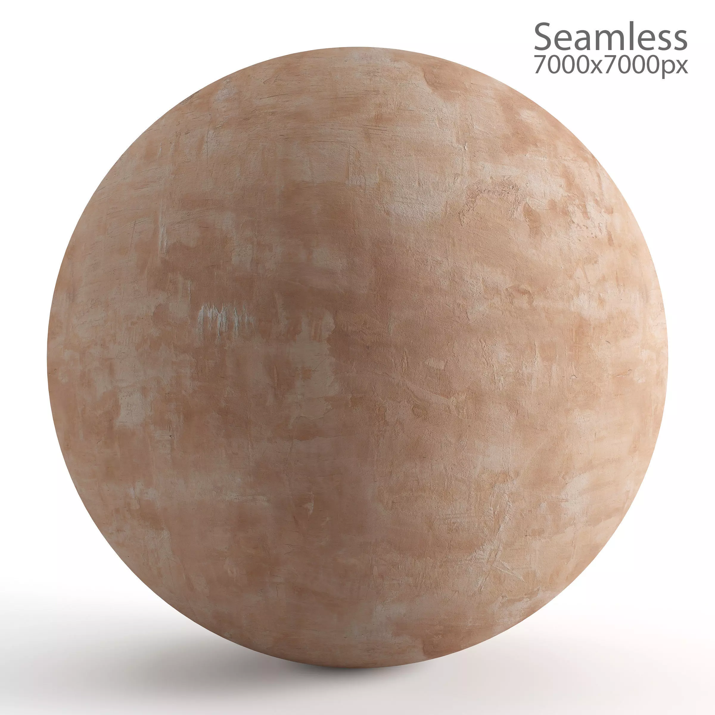 Seamless Clay Wall Material - 7k Texture_0