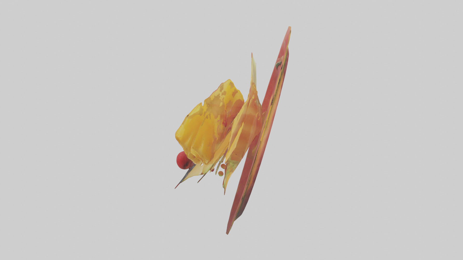 Fruit Garnish model Low-poly 3D model_12