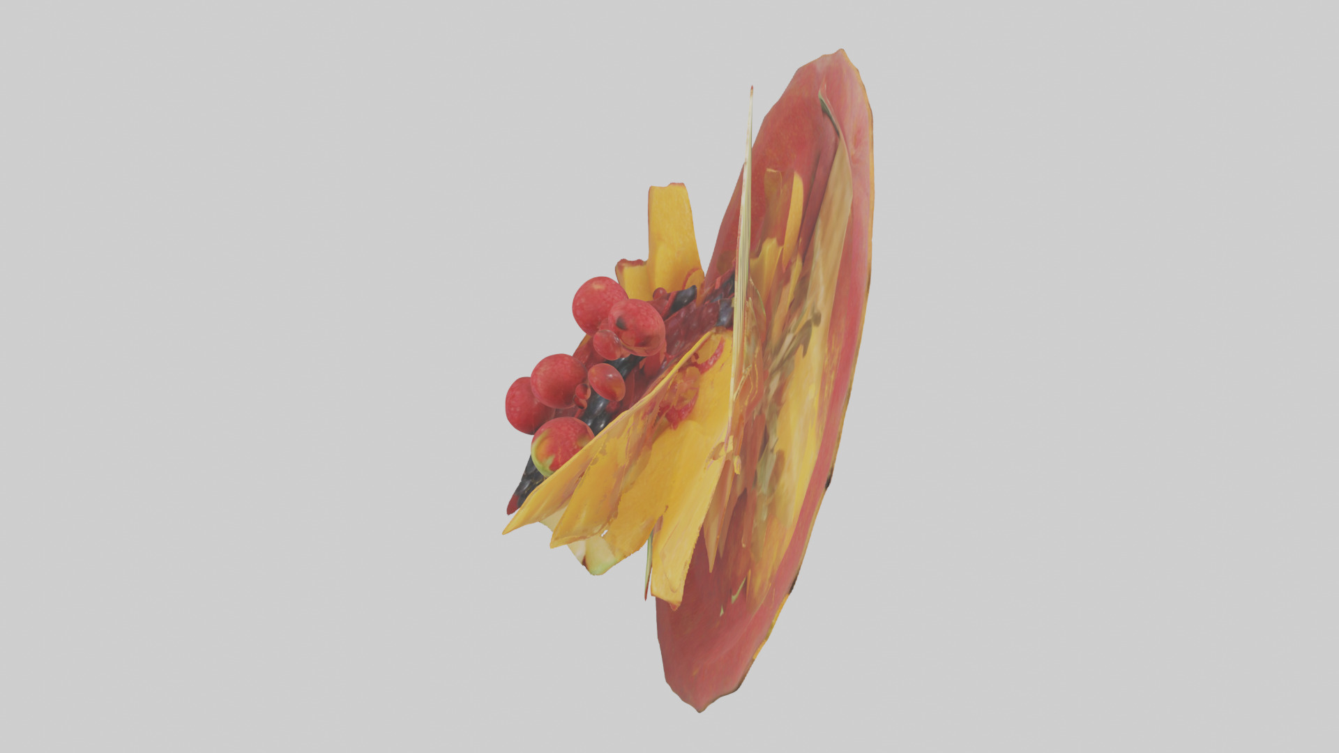 Fruit Garnish model Low-poly 3D model_17