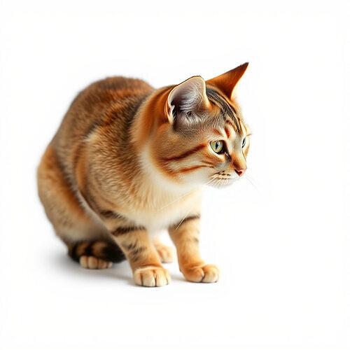Realistic Domestic Cat Model Pack Low-poly 3D model