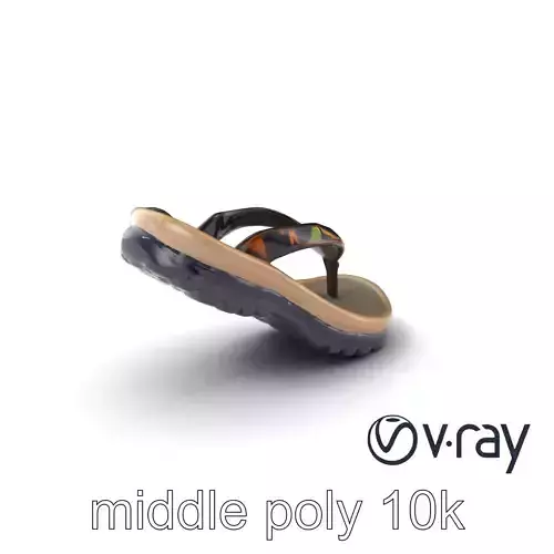 Outdoor Adventure Flip-Flops Model Pack