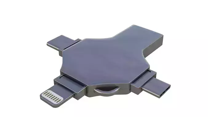 Multi USB Flash Drive 3D model