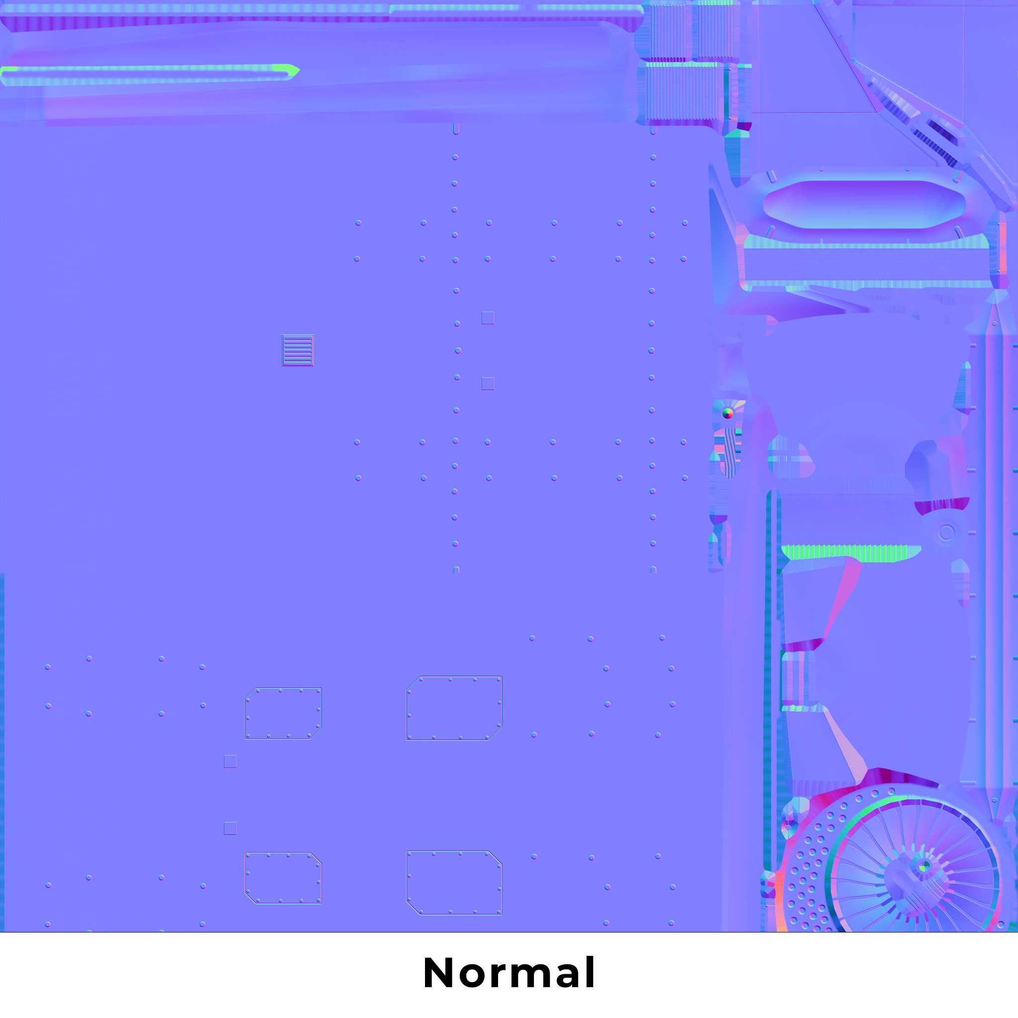 Ukrainian subsonic cruise missile R 360 Neptune Low-poly 3D model_22