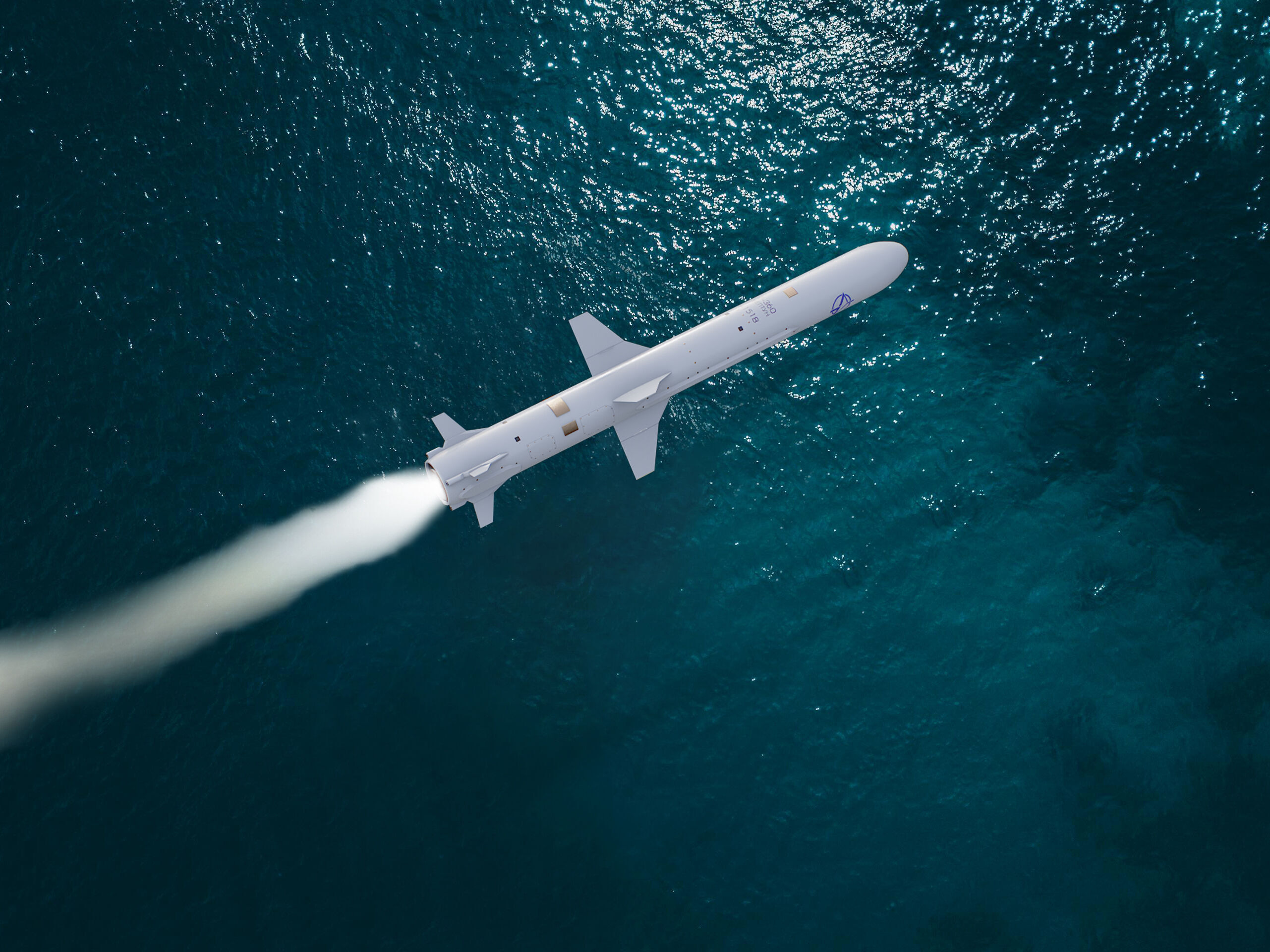 Ukrainian subsonic cruise missile R 360 Neptune Low-poly 3D model_3