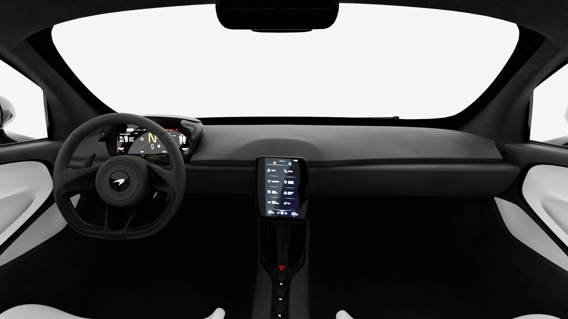 Mclaren Artura HQ Interior Exterior 3D model_2