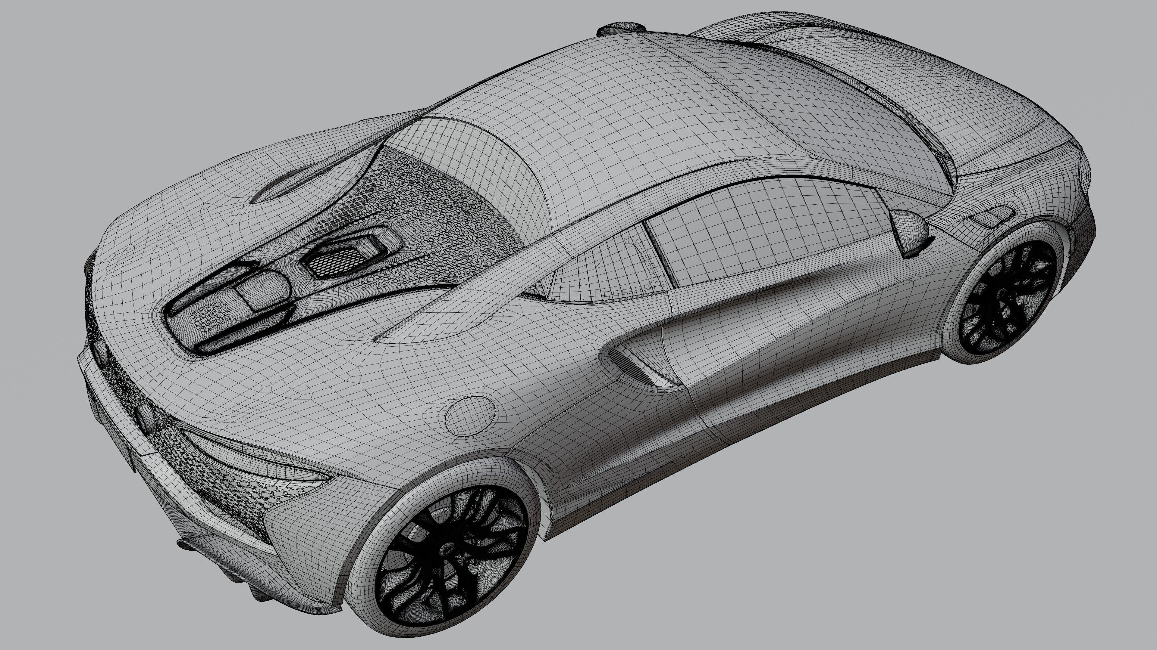 Mclaren Artura HQ Interior Exterior 3D model_4