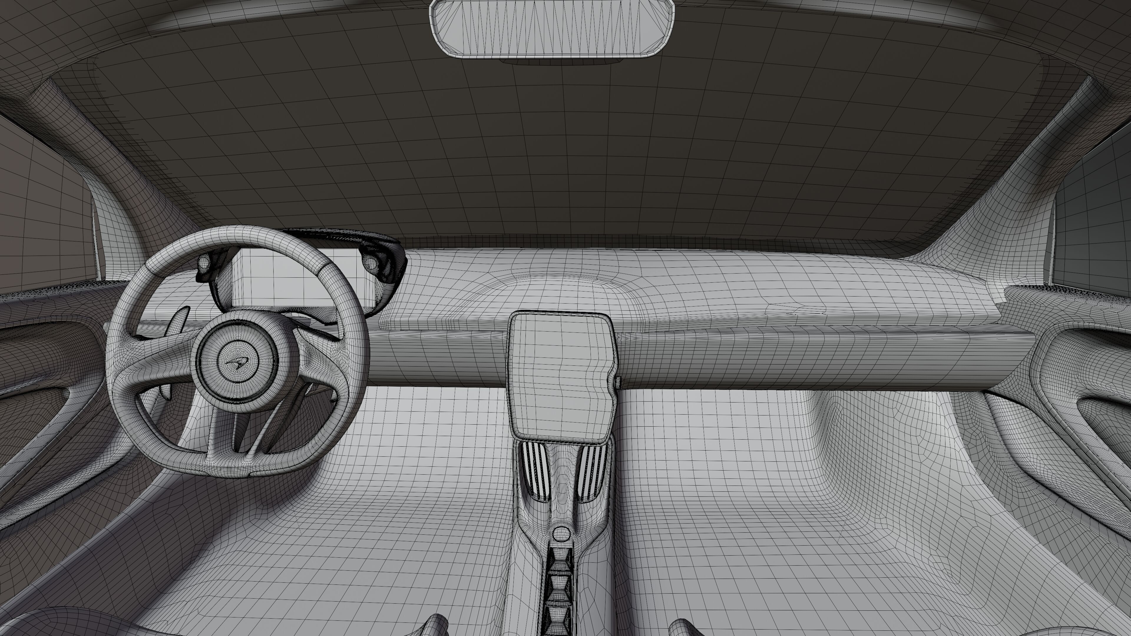 Mclaren Artura HQ Interior Exterior 3D model_3