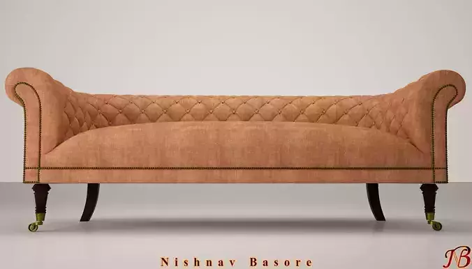 Chesterfield Sofa 3D model