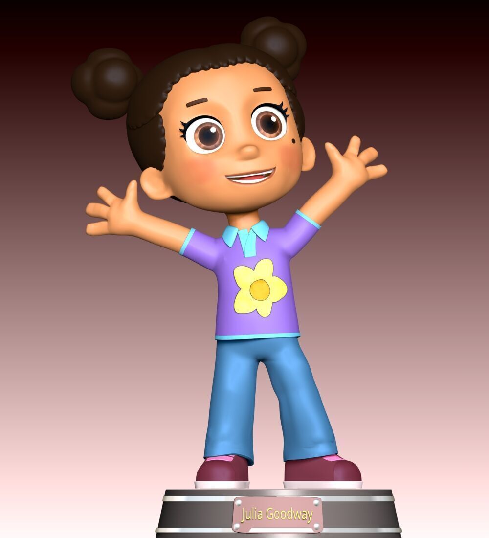 Julia Goodway - Paw Patrol 3D print model_1