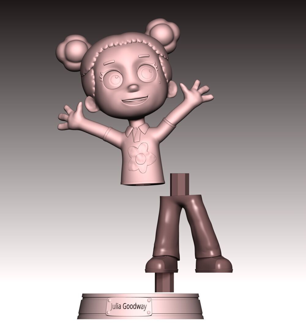 Julia Goodway - Paw Patrol 3D print model_3