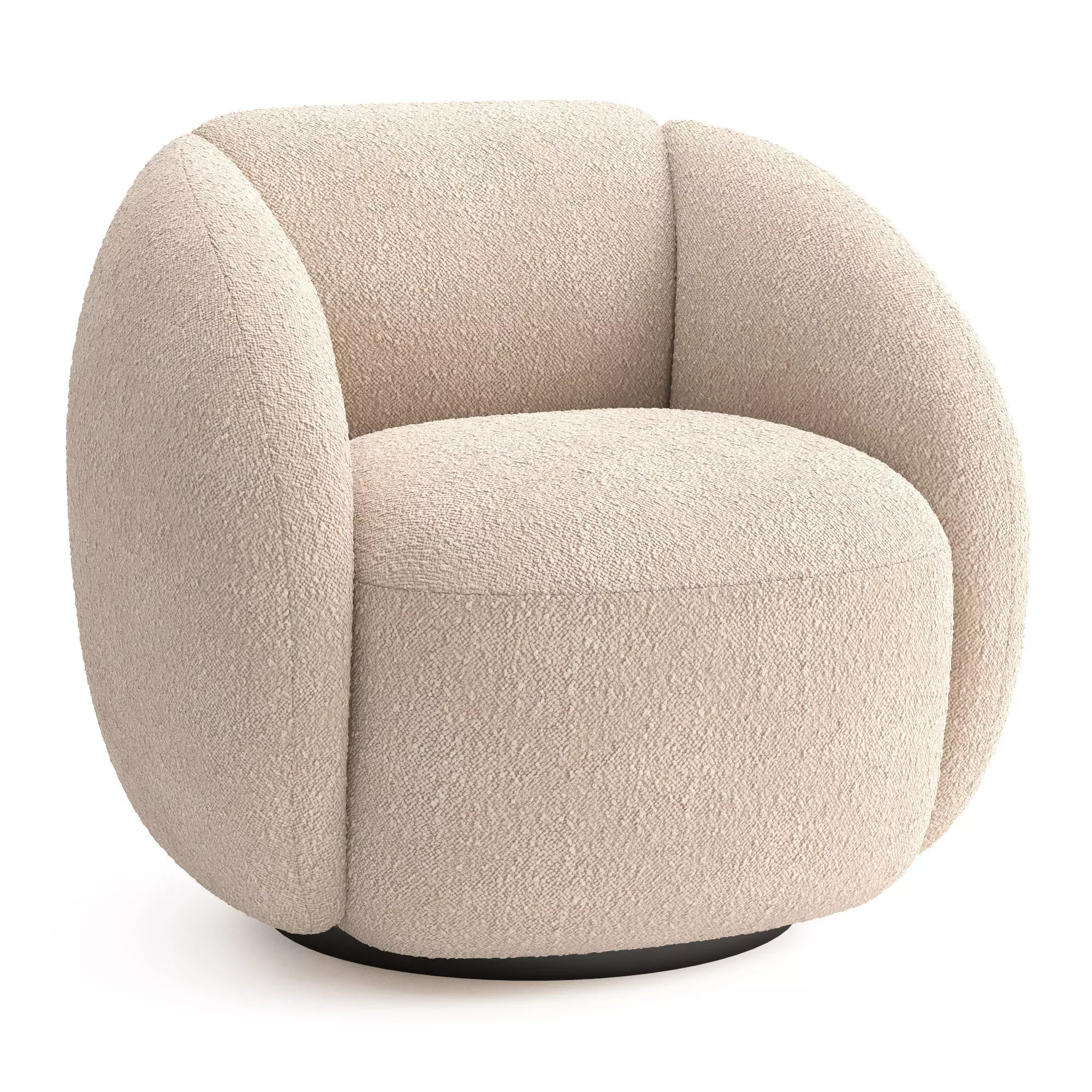Twils Brioche armchair 3D model