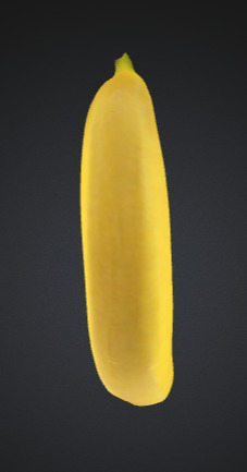 Sweet banana 3D model_3