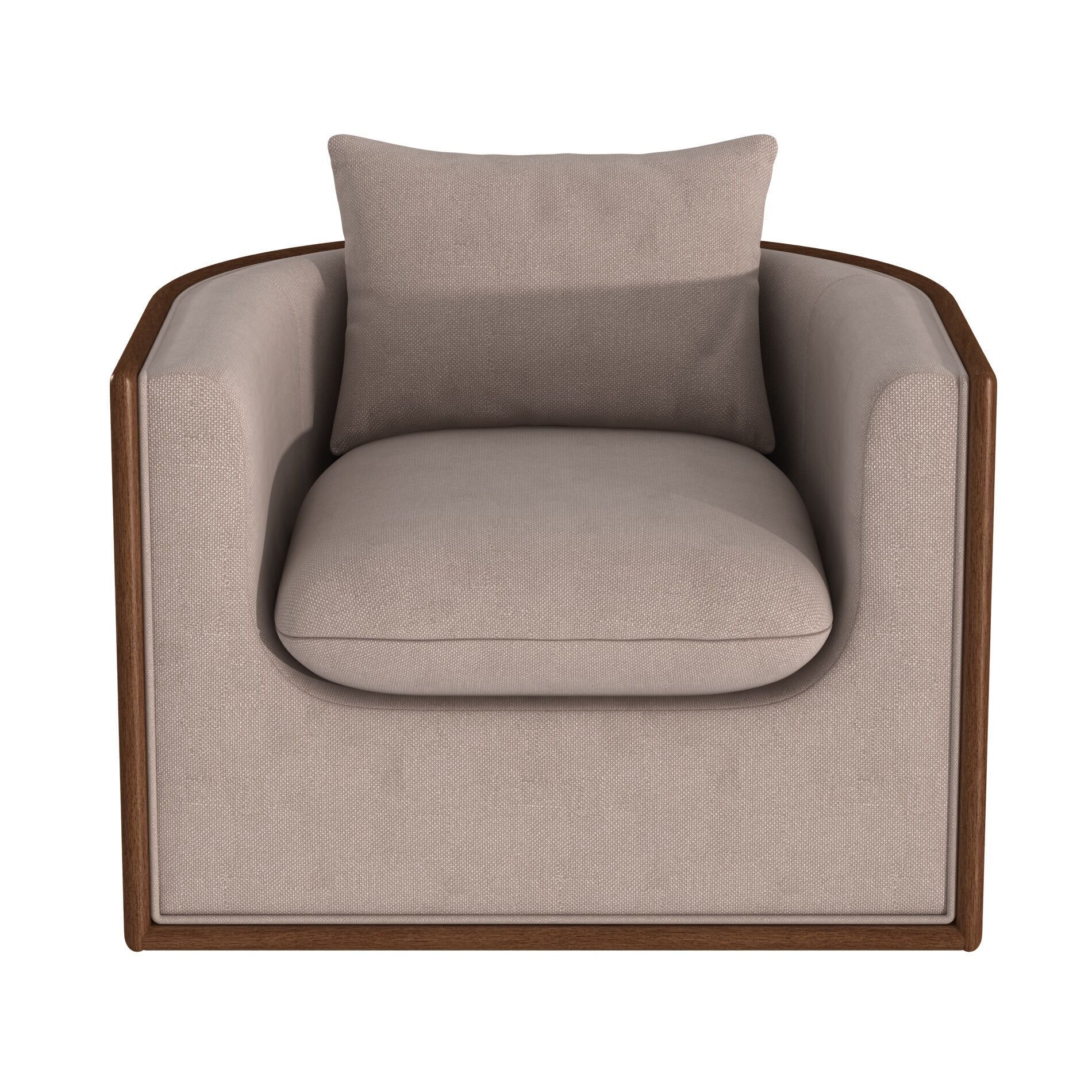 Four Hands June Swivel Chair 3D model_1