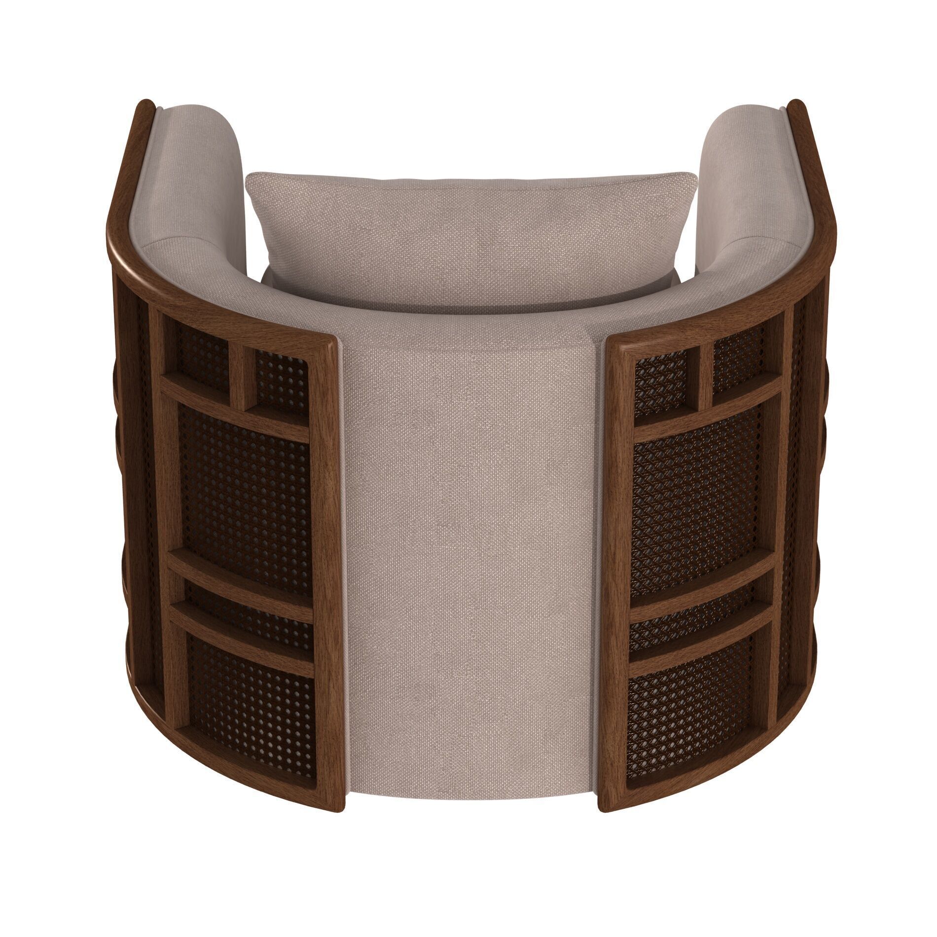 Four Hands June Swivel Chair 3D model_5