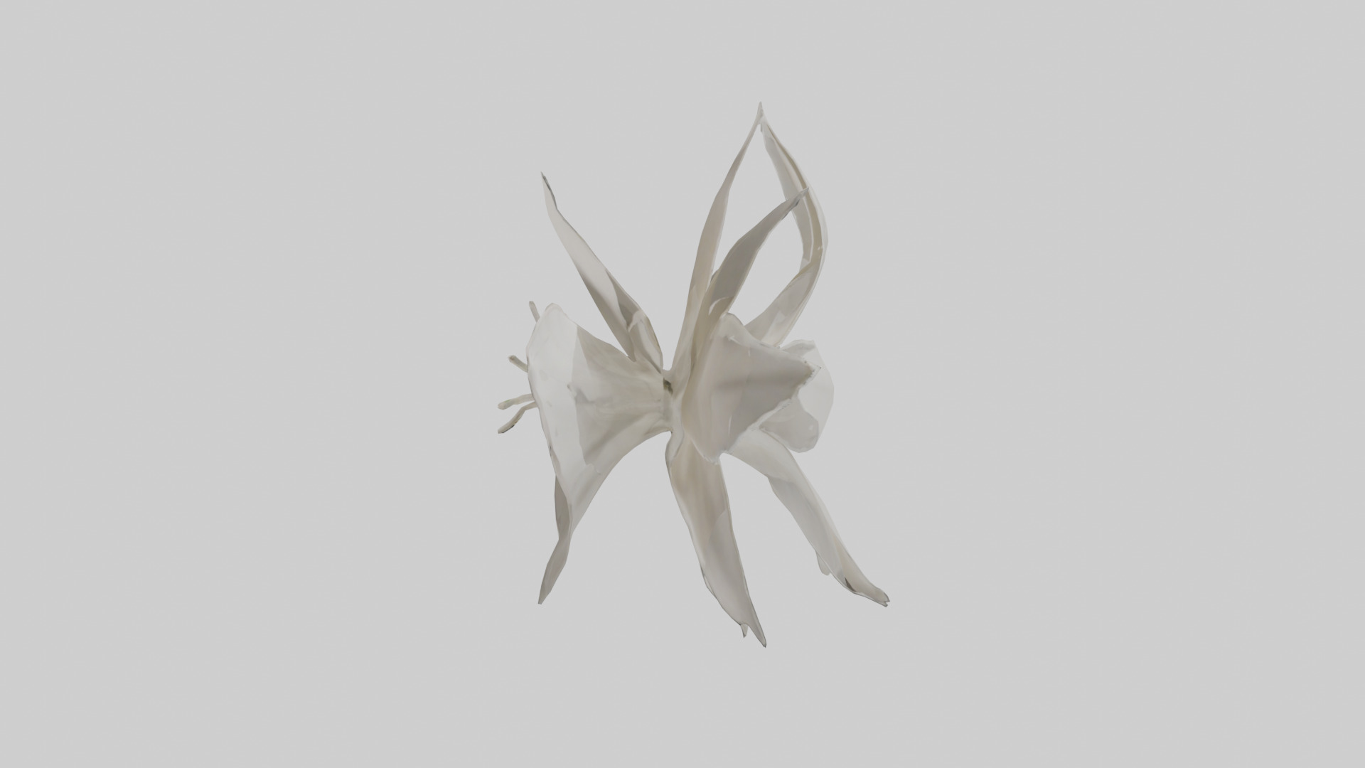 Gardenia model Low-poly 3D model_12