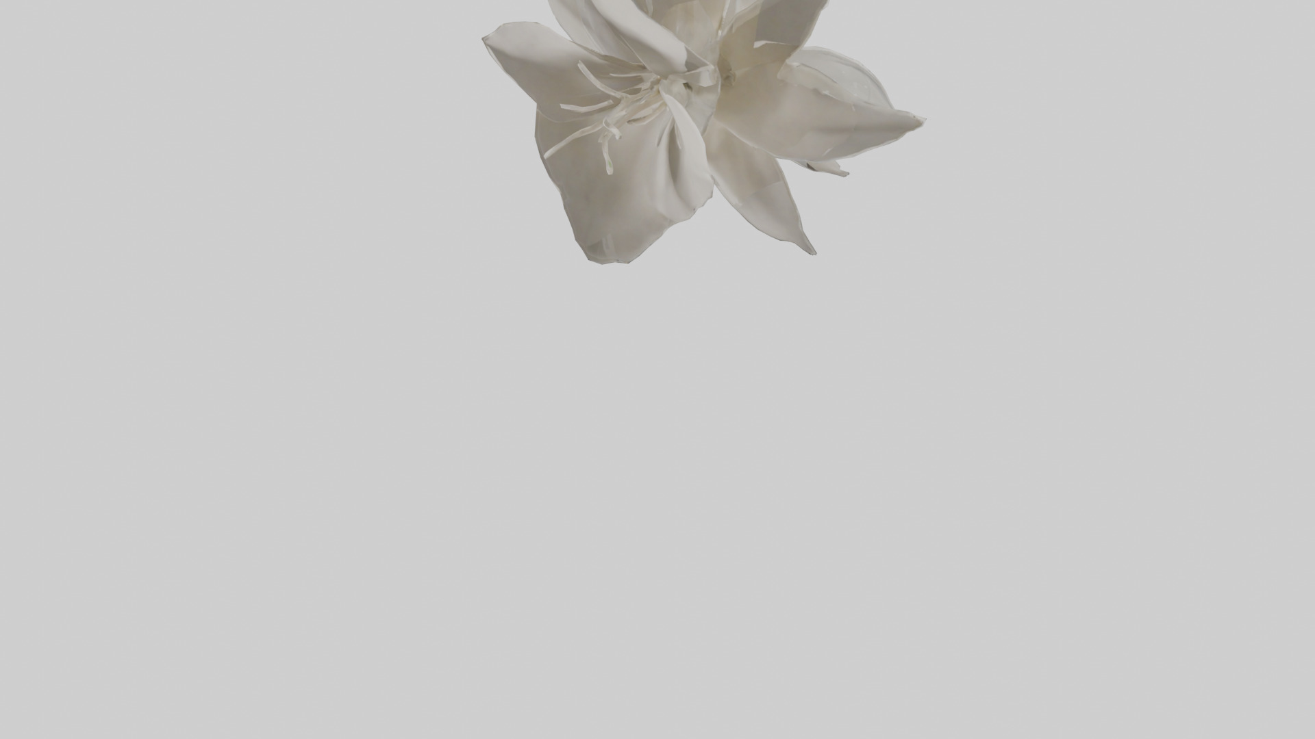 Gardenia model Low-poly 3D model_5