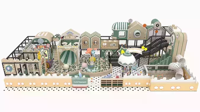 Morandi Theme Indoor Park