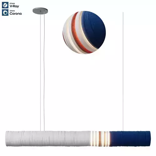 Pendant Lamp Stackabl 11 3D model