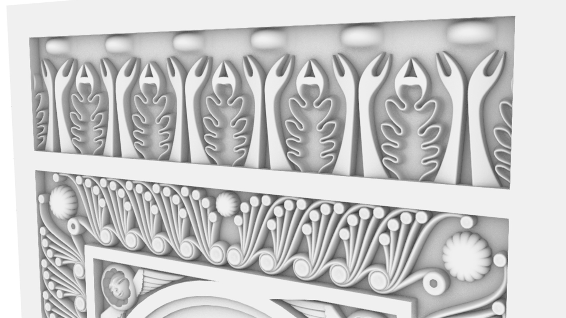 Armenian Cross-stone 03 3D print model_13