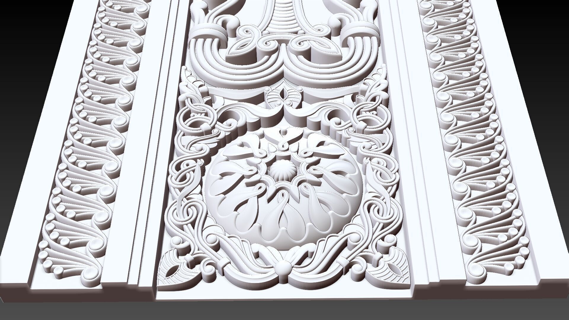 Armenian Cross-stone 03 3D print model_4