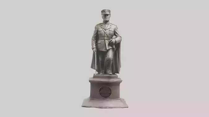 Generals of War Tribute Statue model