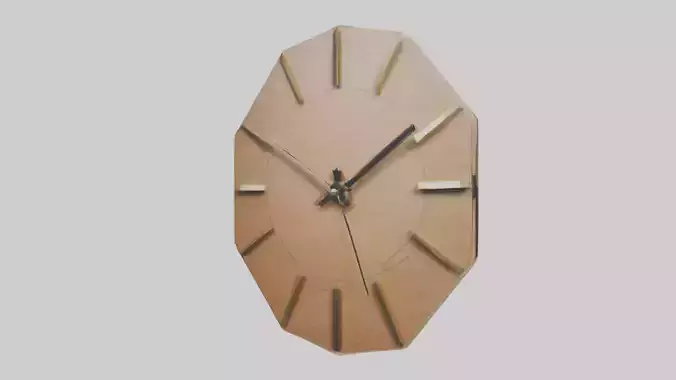 Geometric Wall Clock model
