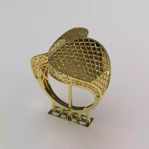 Fusion ring 3D printer model code 198 3D print model