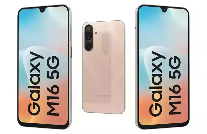 Samsung Galaxy M16 Blush Pink 3D model