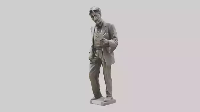 George Orwell statue model