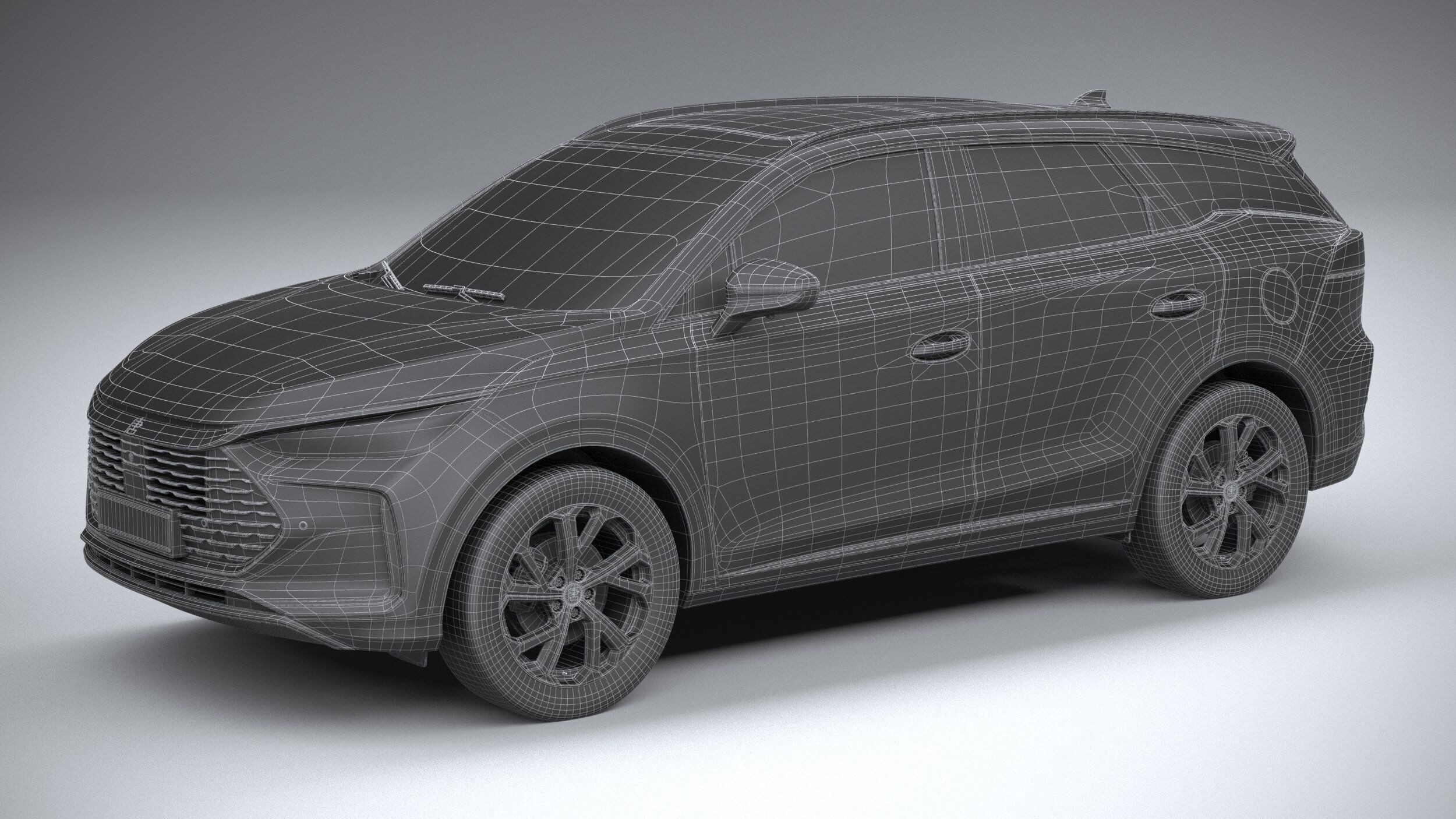 BYD Tang DM-i 2025 3D model_28